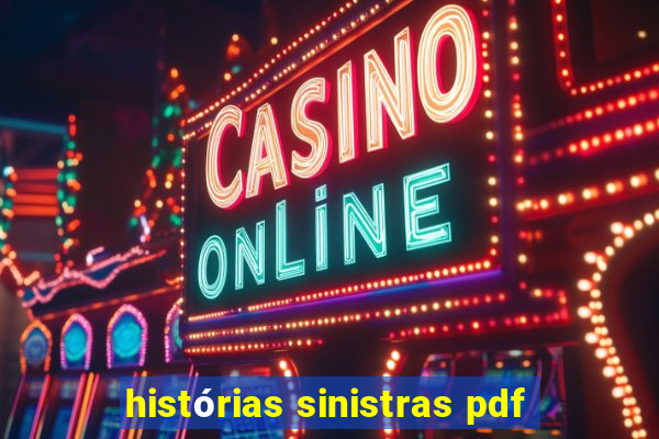 histórias sinistras pdf