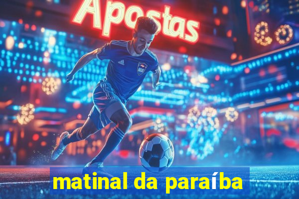 matinal da paraíba