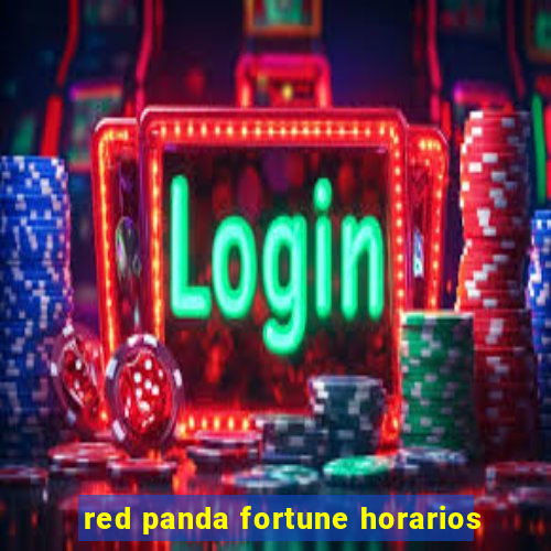 red panda fortune horarios