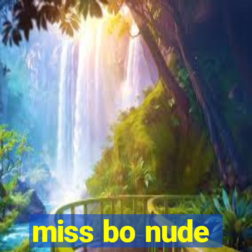 miss bo nude