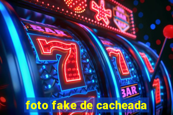 foto fake de cacheada