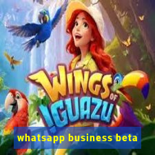 whatsapp business beta