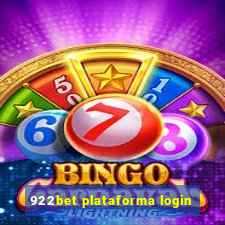 922bet plataforma login