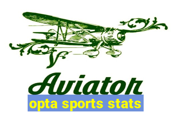 opta sports stats