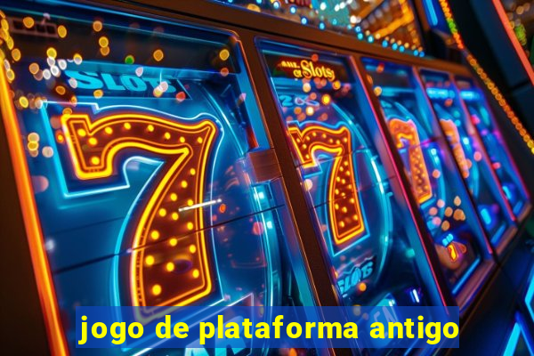 jogo de plataforma antigo