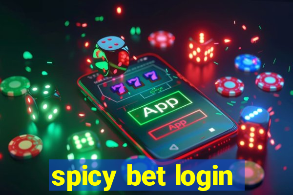 spicy bet login