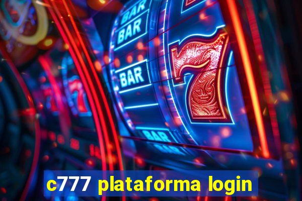 c777 plataforma login