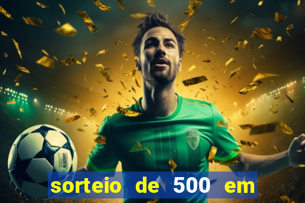 sorteio de 500 em cash toda segunda feira novibet