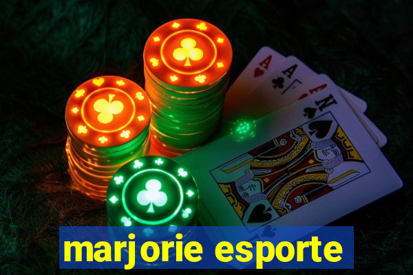 marjorie esporte