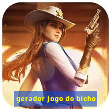 gerador jogo do bicho