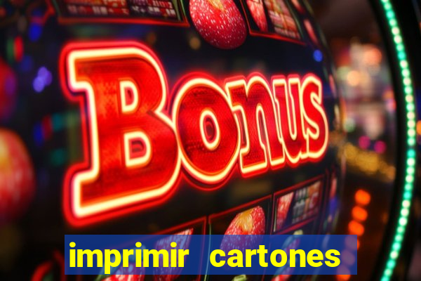 imprimir cartones de bingo