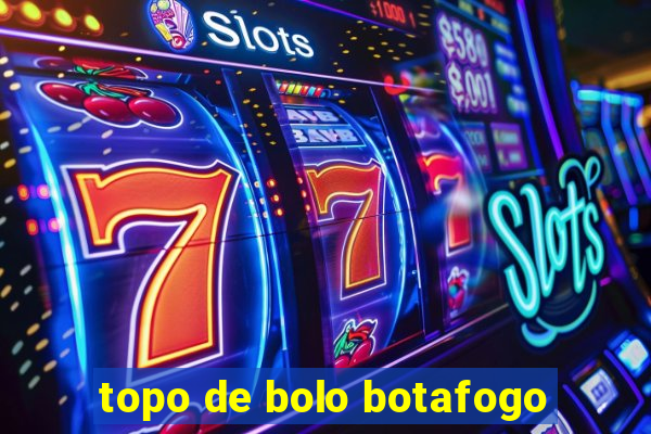 topo de bolo botafogo