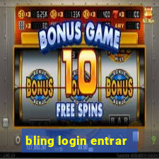 bling login entrar