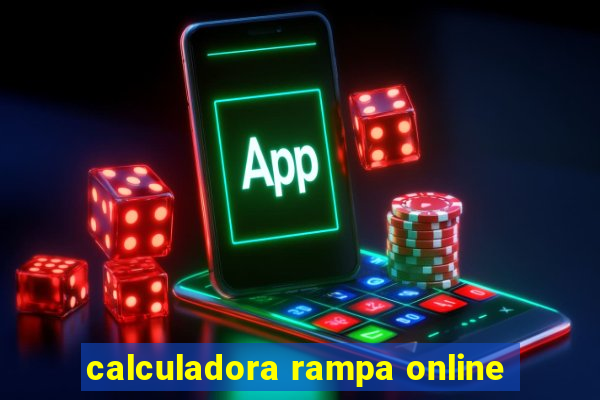 calculadora rampa online