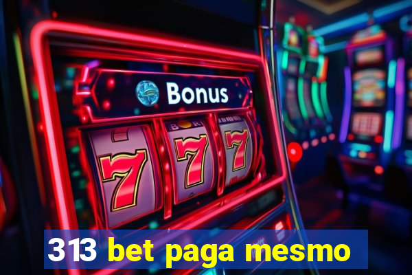 313 bet paga mesmo