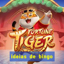 ideias de bingo para o natal