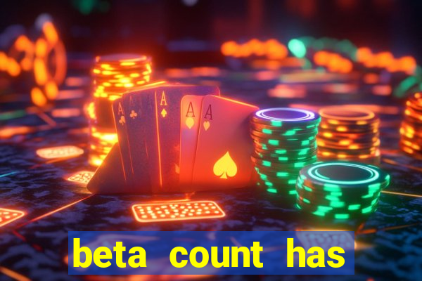 beta count has changed pt br