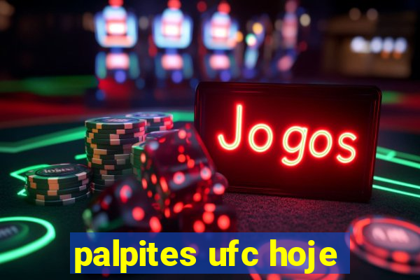 palpites ufc hoje