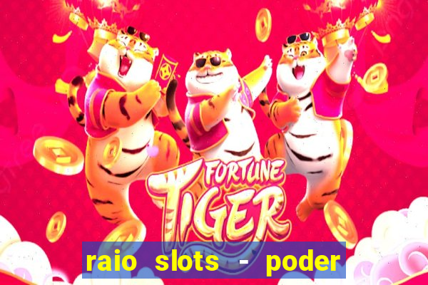 raio slots - poder de zéus